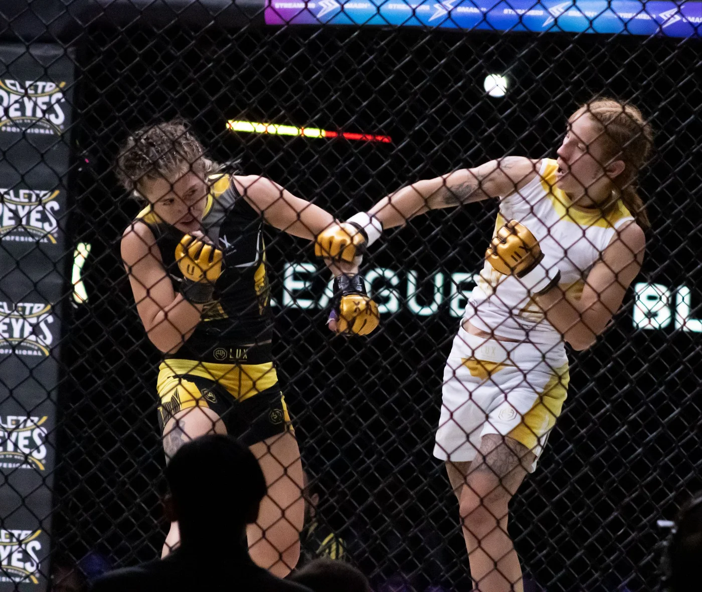 Sofía Landi en combate